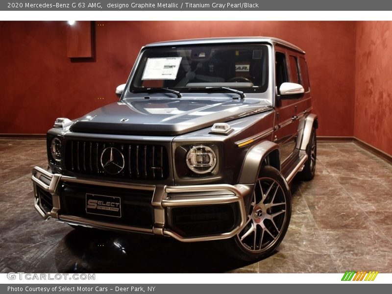 designo Graphite Metallic / Titanium Gray Pearl/Black 2020 Mercedes-Benz G 63 AMG