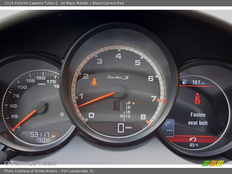  2014 Cayenne Turbo S Turbo S Gauges