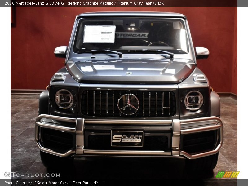 designo Graphite Metallic / Titanium Gray Pearl/Black 2020 Mercedes-Benz G 63 AMG