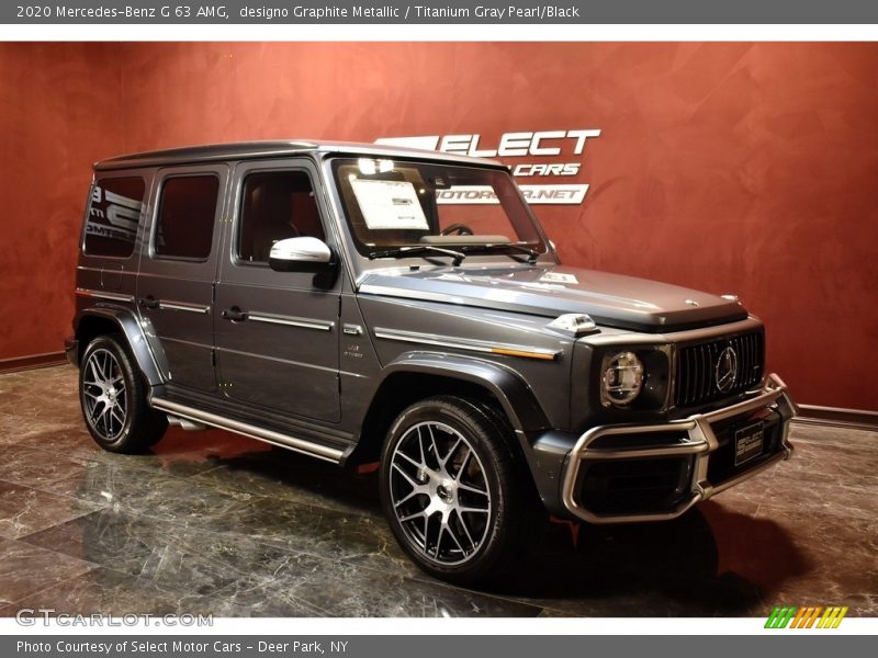 designo Graphite Metallic / Titanium Gray Pearl/Black 2020 Mercedes-Benz G 63 AMG