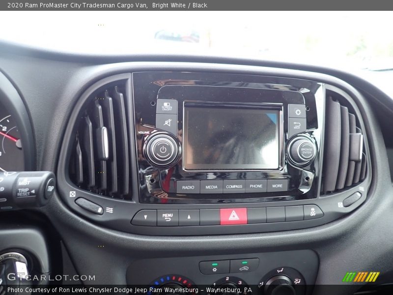 Bright White / Black 2020 Ram ProMaster City Tradesman Cargo Van