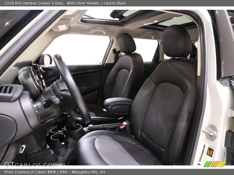 White Silver Metallic / Carbon Black 2018 Mini Hardtop Cooper 4 Door