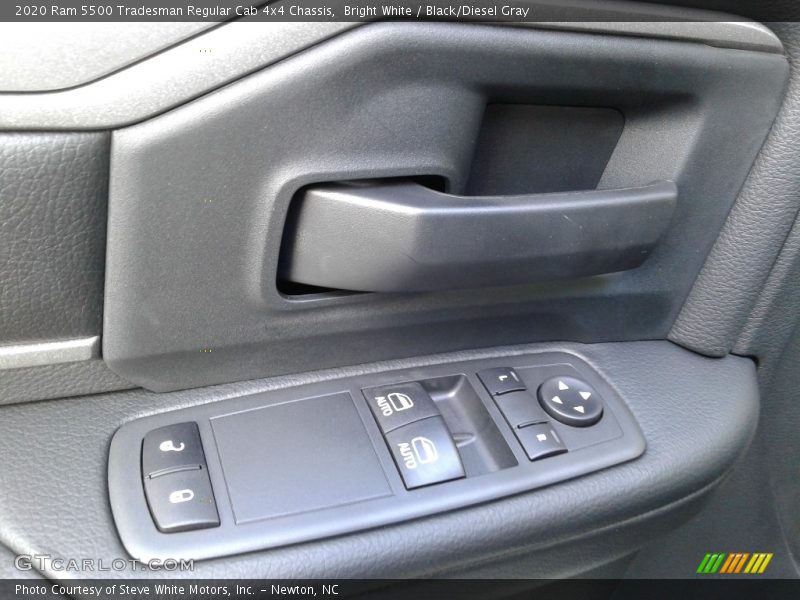 Bright White / Black/Diesel Gray 2020 Ram 5500 Tradesman Regular Cab 4x4 Chassis