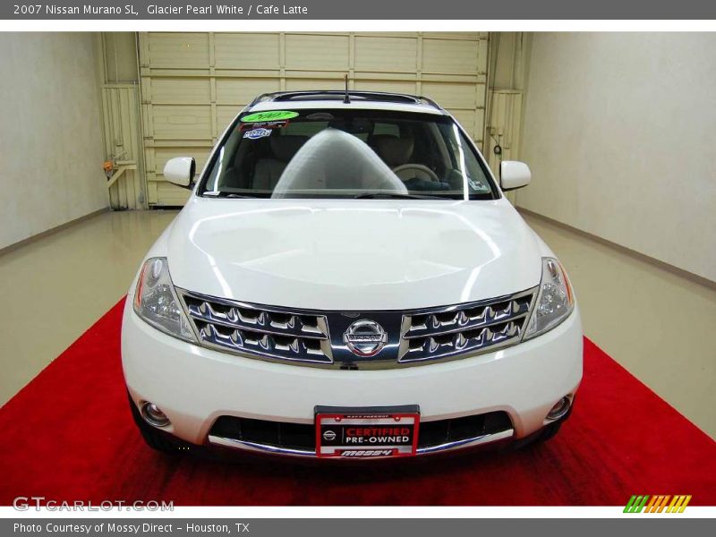 Glacier Pearl White / Cafe Latte 2007 Nissan Murano SL