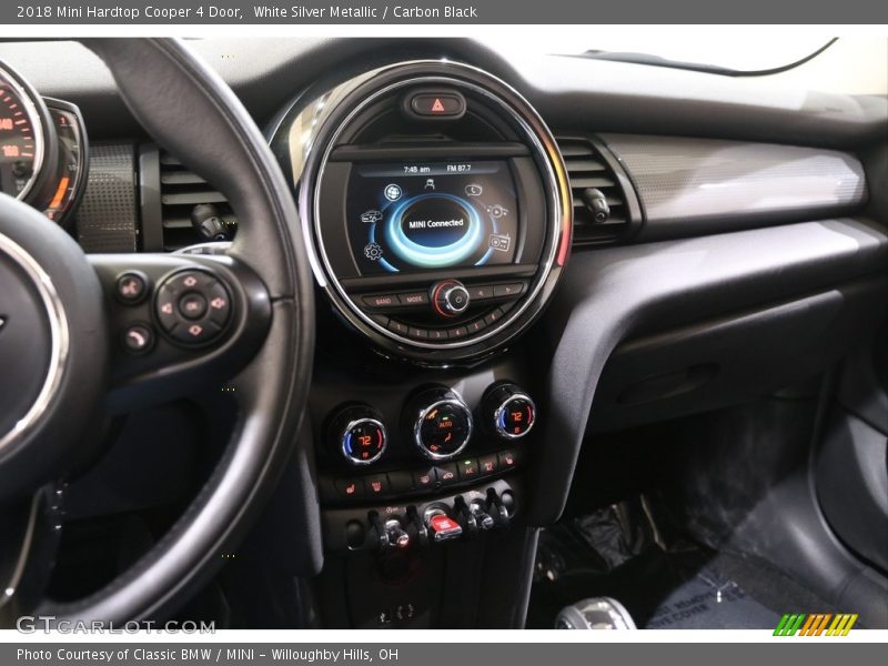White Silver Metallic / Carbon Black 2018 Mini Hardtop Cooper 4 Door