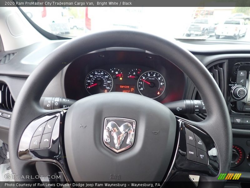 Bright White / Black 2020 Ram ProMaster City Tradesman Cargo Van