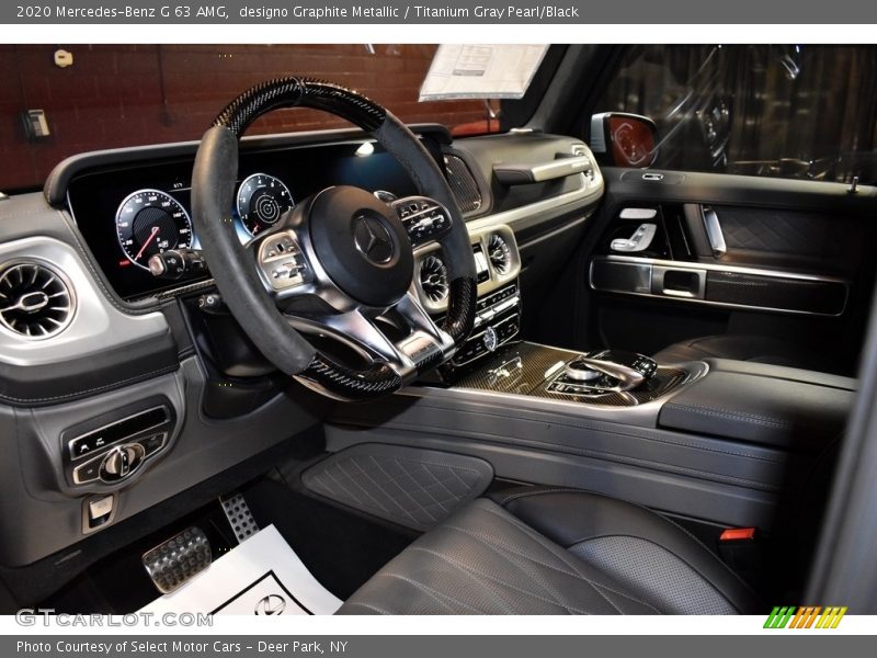 designo Graphite Metallic / Titanium Gray Pearl/Black 2020 Mercedes-Benz G 63 AMG