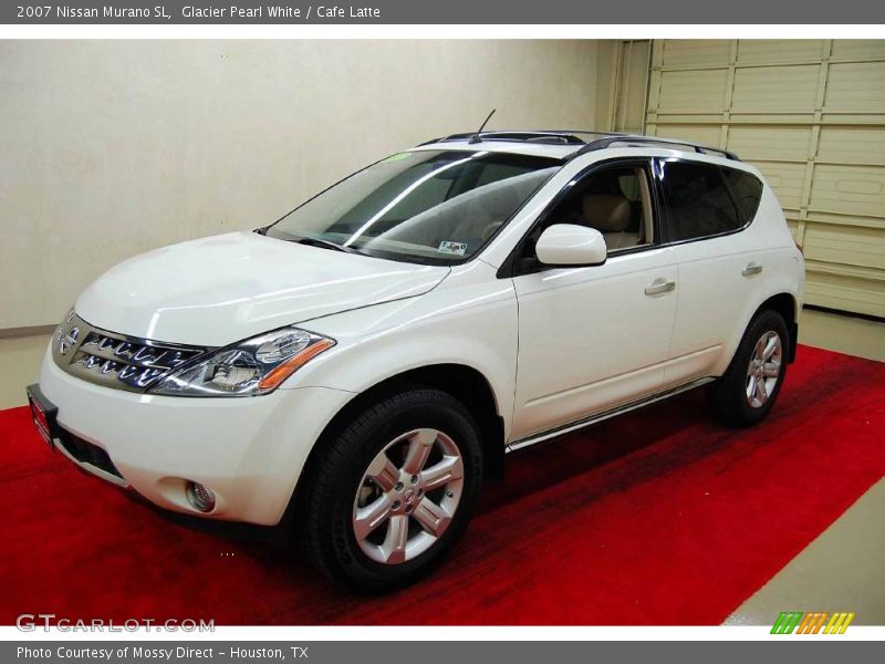 Glacier Pearl White / Cafe Latte 2007 Nissan Murano SL