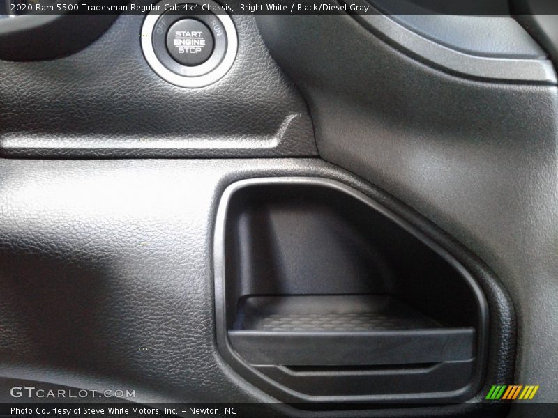 Bright White / Black/Diesel Gray 2020 Ram 5500 Tradesman Regular Cab 4x4 Chassis