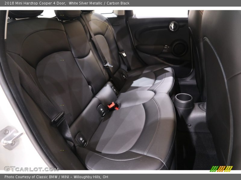 White Silver Metallic / Carbon Black 2018 Mini Hardtop Cooper 4 Door