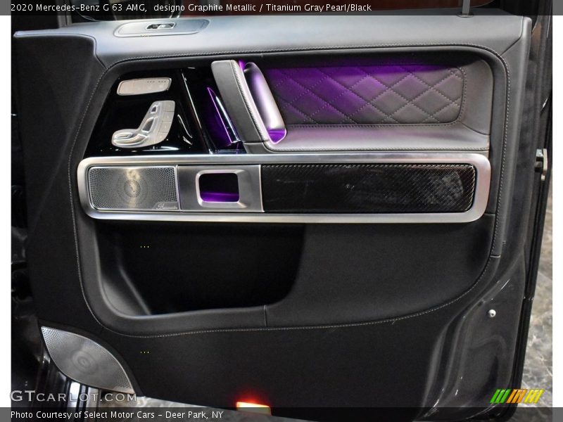 designo Graphite Metallic / Titanium Gray Pearl/Black 2020 Mercedes-Benz G 63 AMG