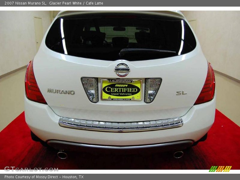 Glacier Pearl White / Cafe Latte 2007 Nissan Murano SL