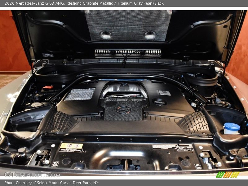  2020 G 63 AMG Engine - 4.0 Liter DI biturbo DOHC 32-Valve VVT V8