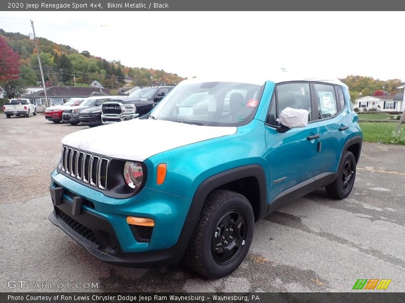 Bikini Metallic / Black 2020 Jeep Renegade Sport 4x4
