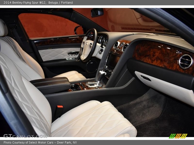 Front Seat of 2014 Flying Spur W12