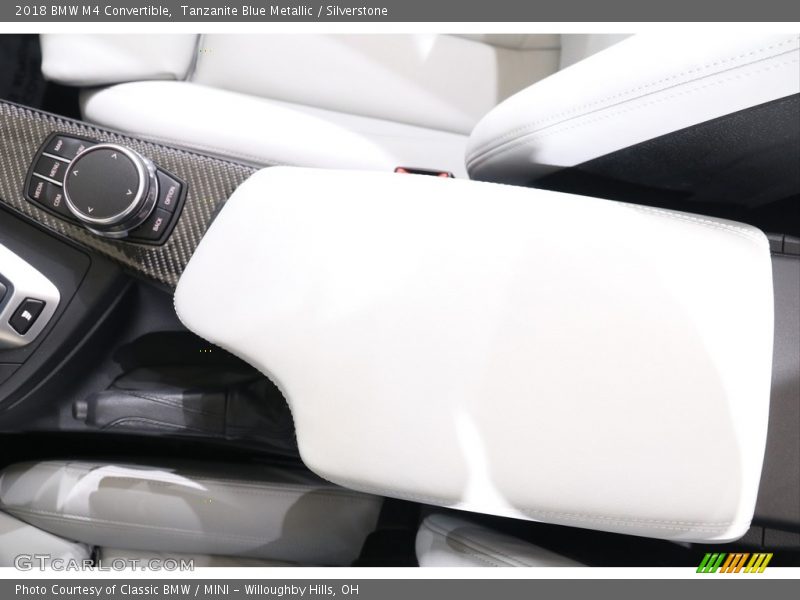Tanzanite Blue Metallic / Silverstone 2018 BMW M4 Convertible