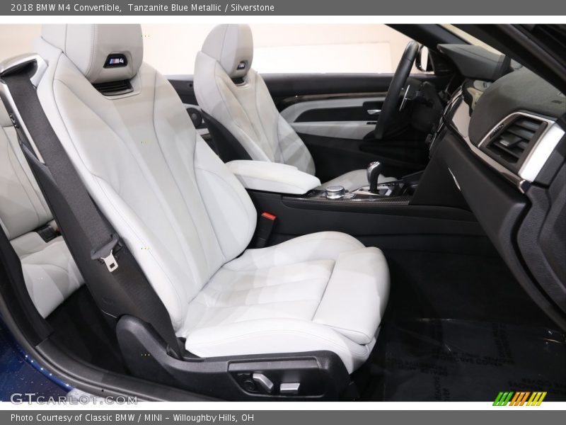 Front Seat of 2018 M4 Convertible