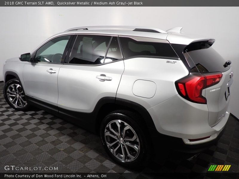 Quicksilver Metallic / Medium Ash Gray/­Jet Black 2018 GMC Terrain SLT AWD