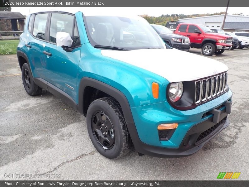 Bikini Metallic / Black 2020 Jeep Renegade Sport 4x4