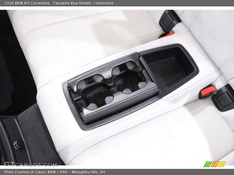Tanzanite Blue Metallic / Silverstone 2018 BMW M4 Convertible