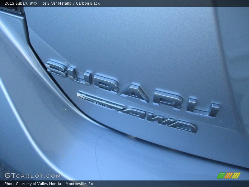 Ice Silver Metallic / Carbon Black 2019 Subaru WRX