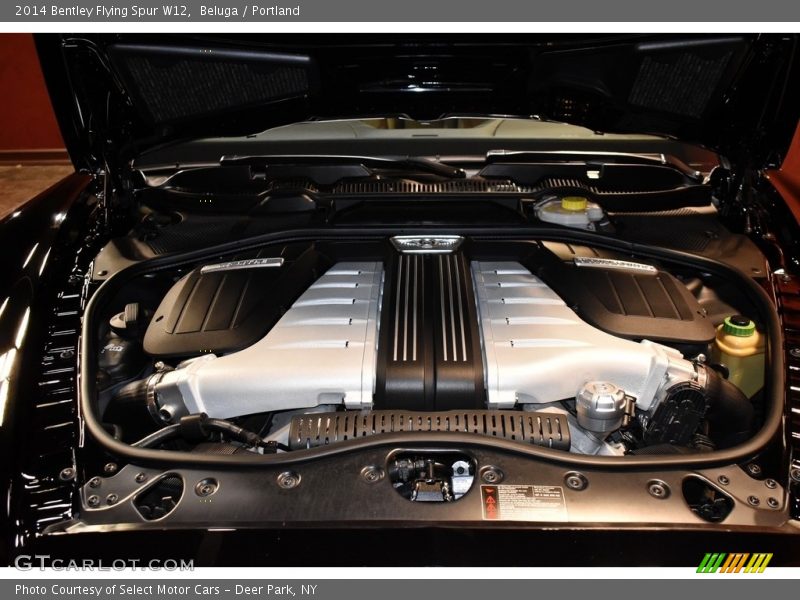  2014 Flying Spur W12 Engine - 6.0 Liter Twin-Turbocharged DOHC 48-Valve VVT W12