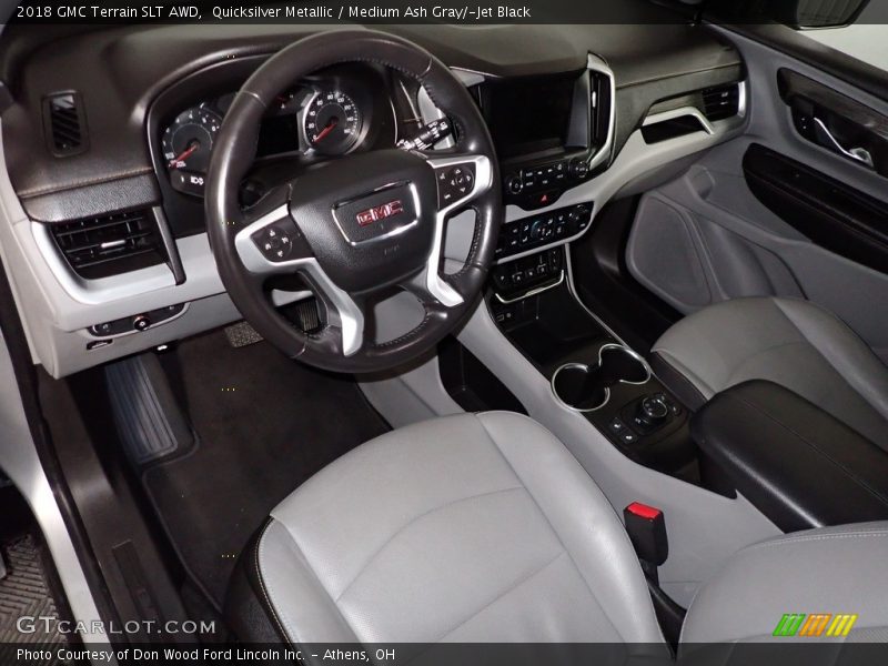 Quicksilver Metallic / Medium Ash Gray/­Jet Black 2018 GMC Terrain SLT AWD