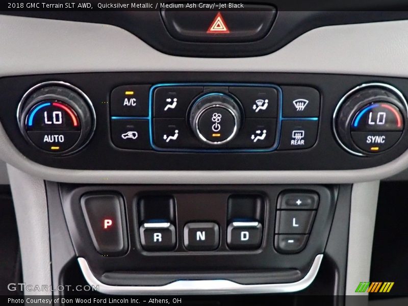 Quicksilver Metallic / Medium Ash Gray/­Jet Black 2018 GMC Terrain SLT AWD