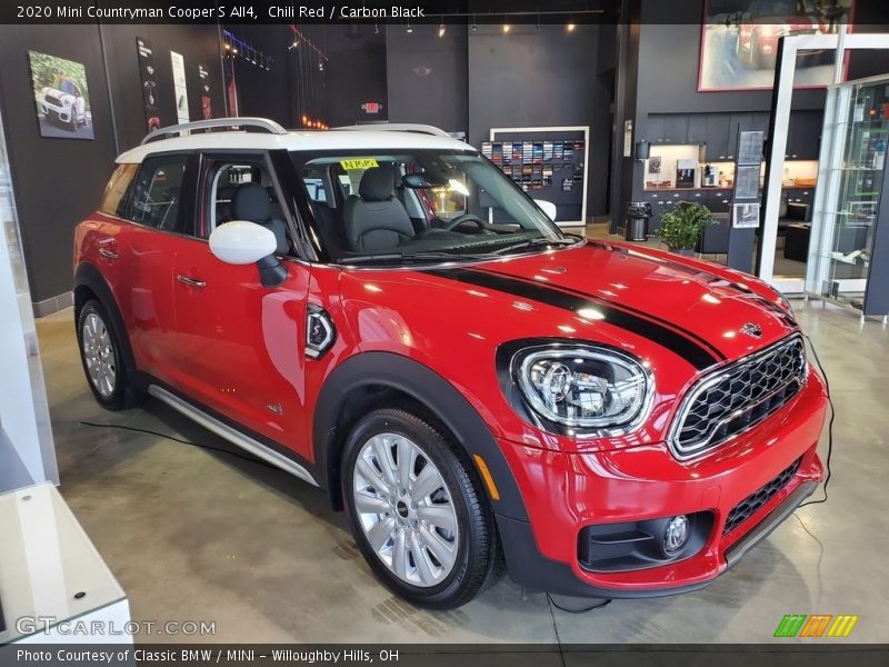 Front 3/4 View of 2020 Countryman Cooper S All4