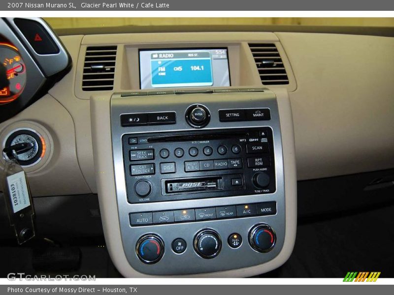 Glacier Pearl White / Cafe Latte 2007 Nissan Murano SL