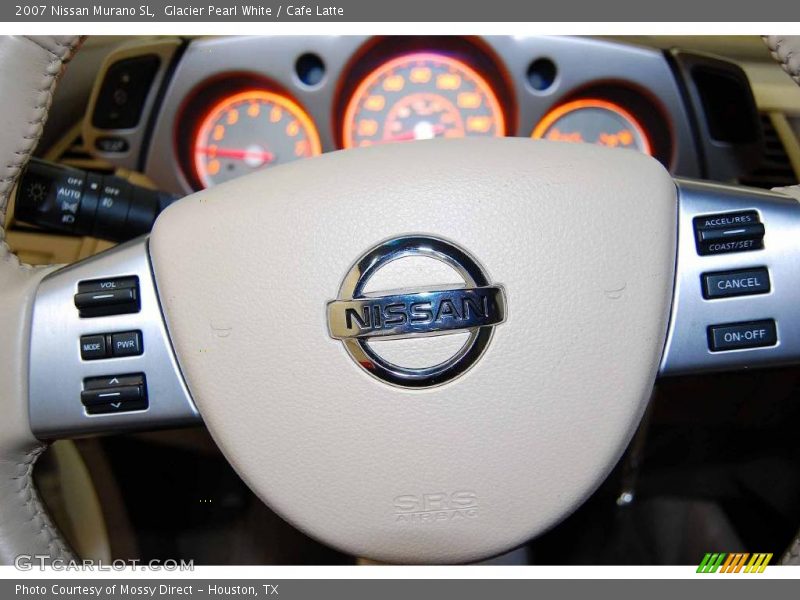 Glacier Pearl White / Cafe Latte 2007 Nissan Murano SL