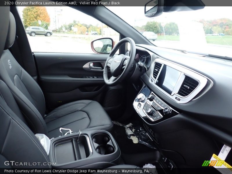 Velvet Red Pearl / Black 2020 Chrysler Pacifica Launch Edition AWD