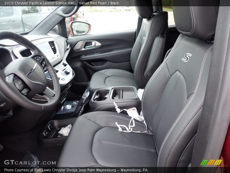 Velvet Red Pearl / Black 2020 Chrysler Pacifica Launch Edition AWD