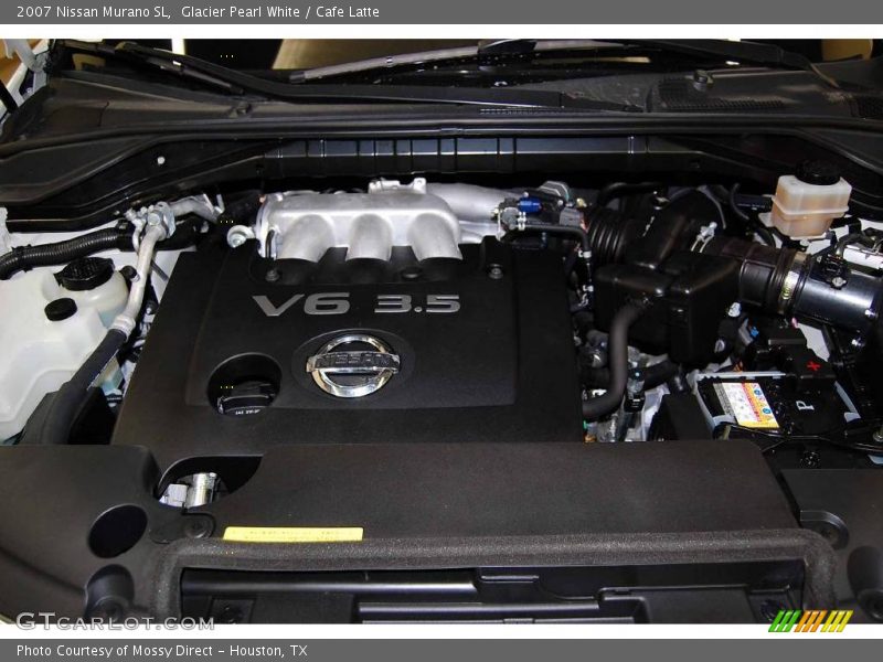 Glacier Pearl White / Cafe Latte 2007 Nissan Murano SL