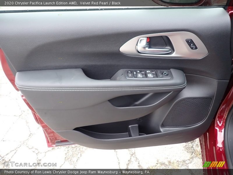 Velvet Red Pearl / Black 2020 Chrysler Pacifica Launch Edition AWD