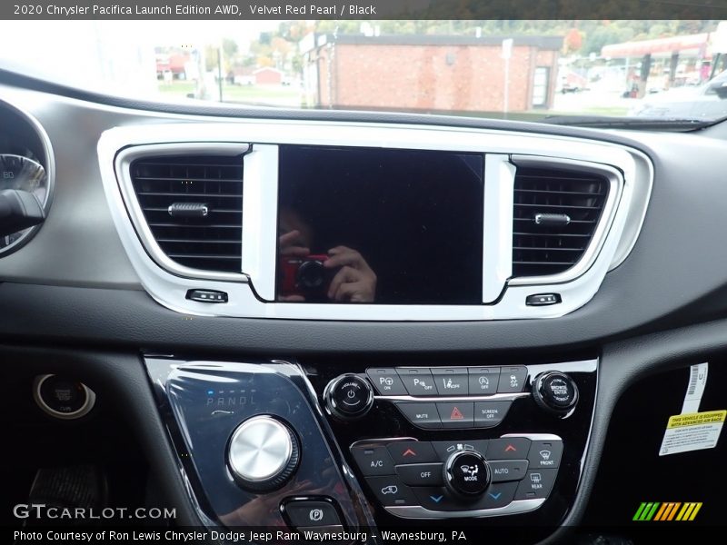 Velvet Red Pearl / Black 2020 Chrysler Pacifica Launch Edition AWD