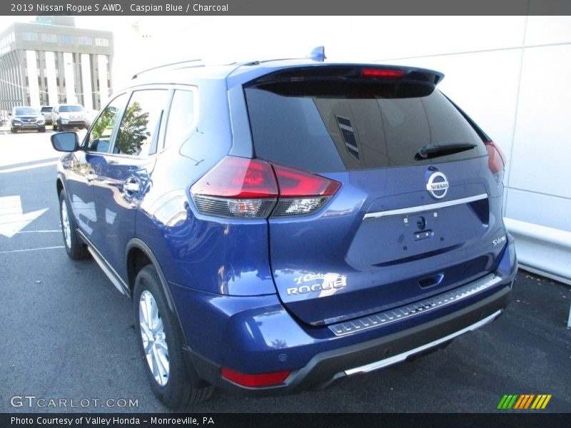 Caspian Blue / Charcoal 2019 Nissan Rogue S AWD