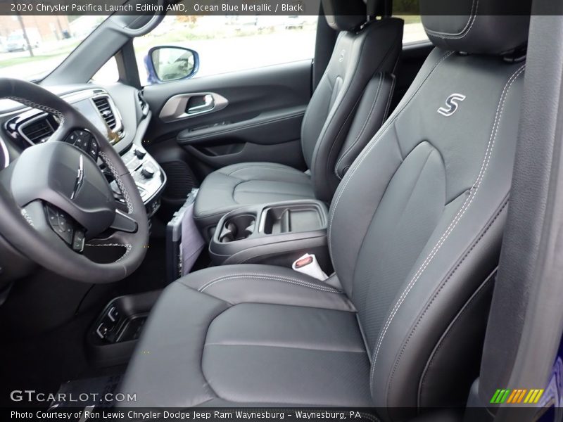  2020 Pacifica Launch Edition AWD Black Interior