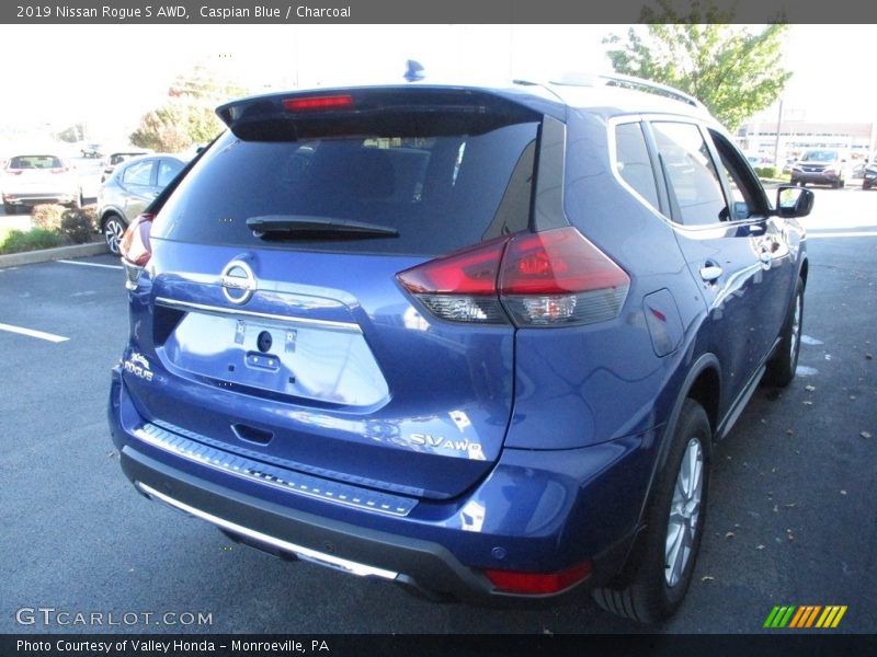 Caspian Blue / Charcoal 2019 Nissan Rogue S AWD