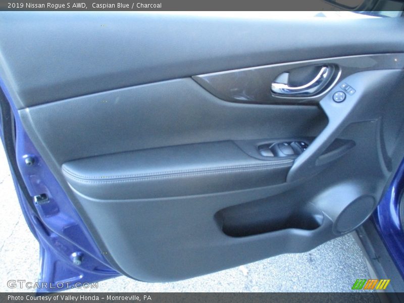 Caspian Blue / Charcoal 2019 Nissan Rogue S AWD