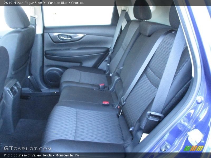 Caspian Blue / Charcoal 2019 Nissan Rogue S AWD
