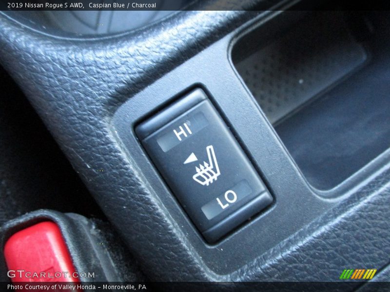 Caspian Blue / Charcoal 2019 Nissan Rogue S AWD