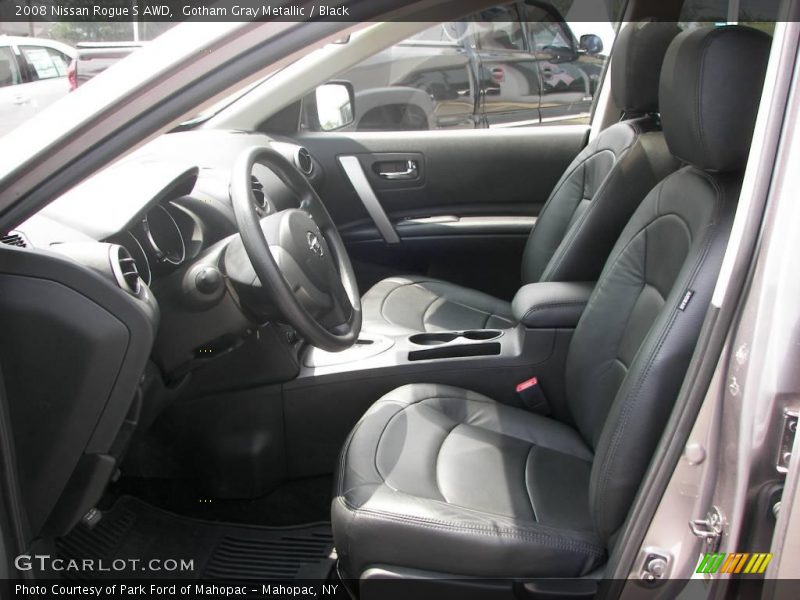 Gotham Gray Metallic / Black 2008 Nissan Rogue S AWD