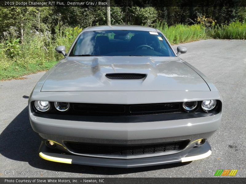 Destroyer Gray / Black 2019 Dodge Challenger R/T Plus