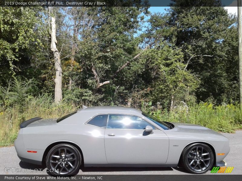 Destroyer Gray / Black 2019 Dodge Challenger R/T Plus