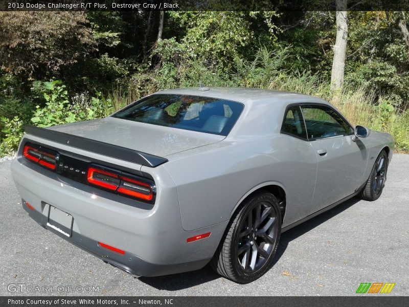Destroyer Gray / Black 2019 Dodge Challenger R/T Plus