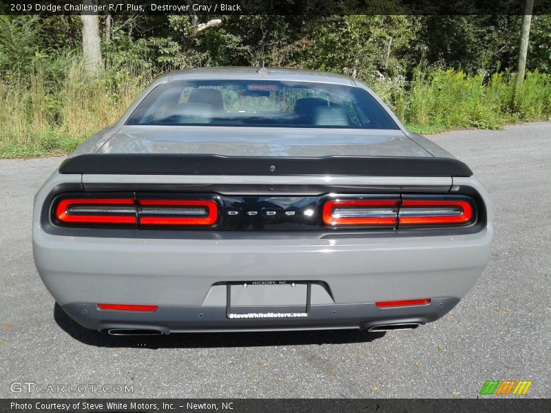 Destroyer Gray / Black 2019 Dodge Challenger R/T Plus