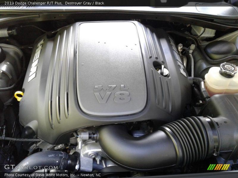 Destroyer Gray / Black 2019 Dodge Challenger R/T Plus