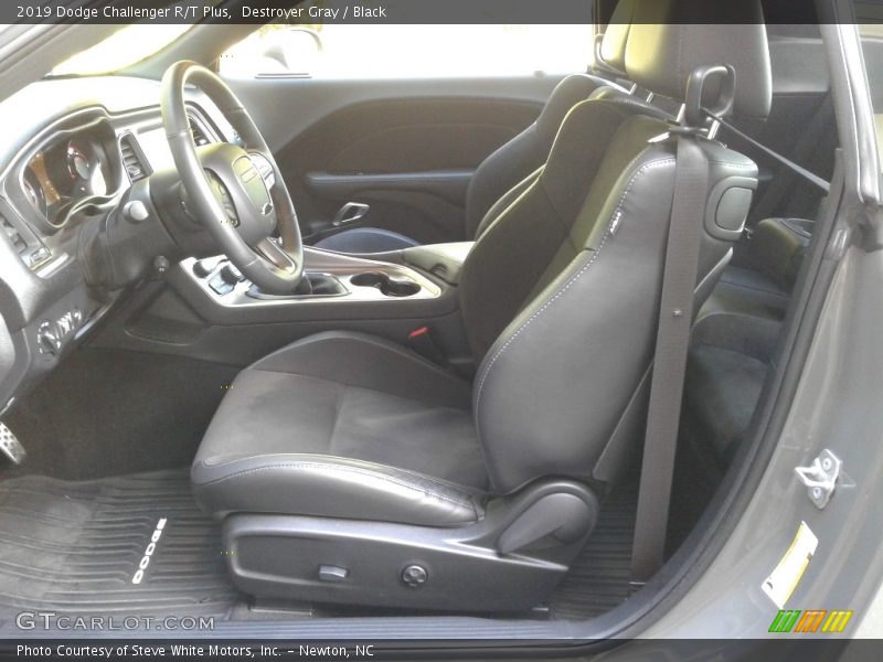 Destroyer Gray / Black 2019 Dodge Challenger R/T Plus