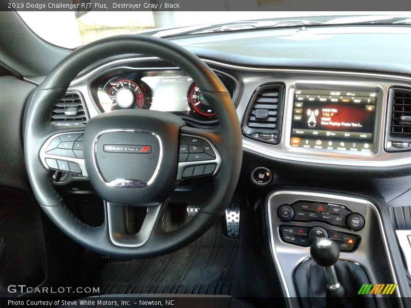 Destroyer Gray / Black 2019 Dodge Challenger R/T Plus